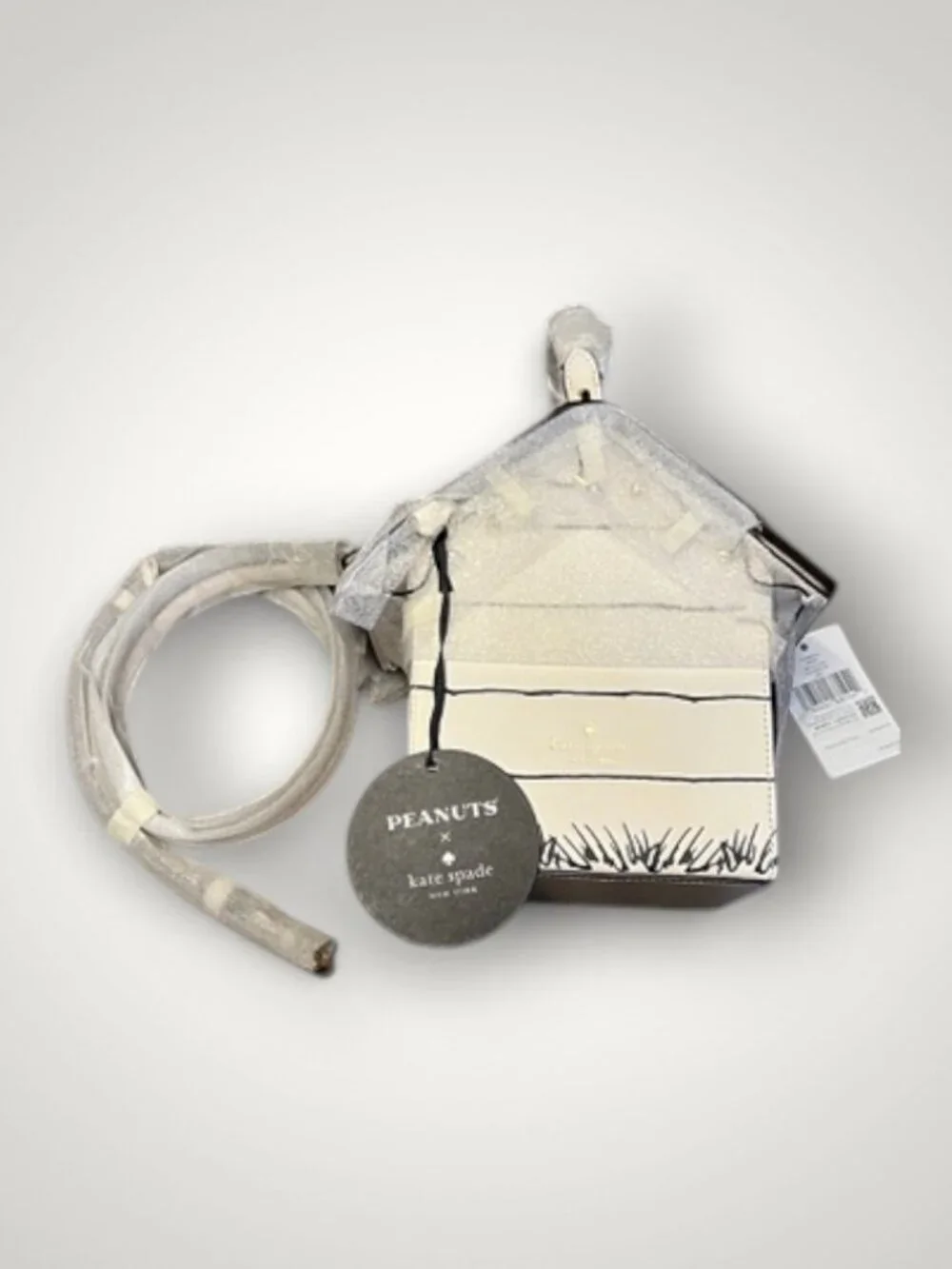 Peanuts X KSNY Snoopy 3D Dog House Crossbody MSRP $449 (FL1149)